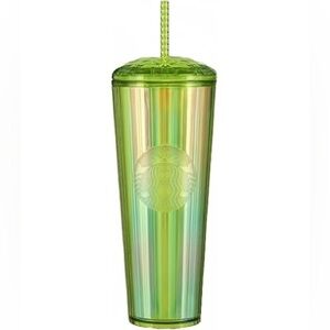 Starbucks Lime Kaleidoscope Cold Cup, 24 OZ